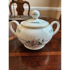 Winterling Bavaria Remembrance Sugar Bowl with Lid flawed